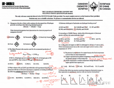 2023年的CCC化學(xué)競(jìng)賽考試難度大嗎？CCC競(jìng)賽真題下載~