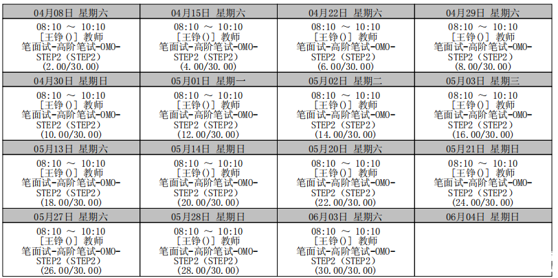 2023年蘇州STEP2考試培訓(xùn)課程