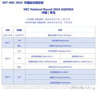 NEC競賽中國站時間/報名方式/考察內容/培訓課程詳解