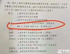 坐標上海，AMC8數(shù)學(xué)競賽獎項有什么用？