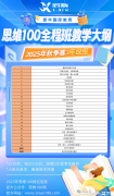 上海思維100輔導輔導班介紹！