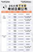 2025小托?？荚嚂r間！附上海小托福考試信息