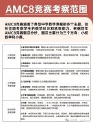 AMC8數(shù)學(xué)考察哪些知識點？AMC8考試大綱清晰備考